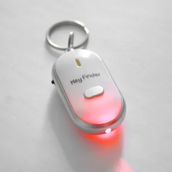 LED Turvalisuse Vile Key Finder Liikumisandur Vilkuv piiksumist Häire Anti-Kadunud Keyfinder Lokaator Tracker Võtmerõngast
