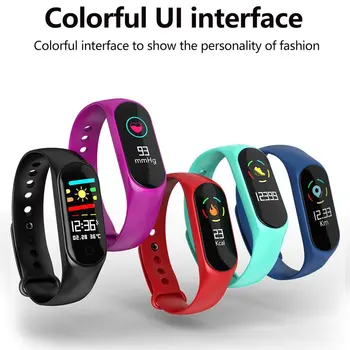 M3S Bluetooth Smart Wristbands NFC Südame Löögisagedus, vererõhu Seire Käepael Koos OLED Puutetundlik Fitness Tracker
