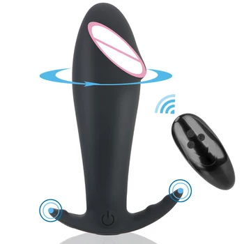 Silikoon Anal Plug 10 Sagedus Eesnäärme Massaaž Butt Plug Sugu Mänguasi Meestele Naine Veekindel Dildo Anal Vibraator