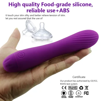 10 Sagedus laadimine vibraator elektriline stimulatsioon veekindel silikoon naiste masturbatsioon seade täiskasvanud sugu toode