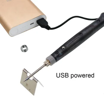 Kaasaskantav USB jootekolb Pen 5V 8W Mini Vihje Nuppu Lüliti Elektri Jõul Jootmise Jaama Keevitus Seadmed, Tööriistad
