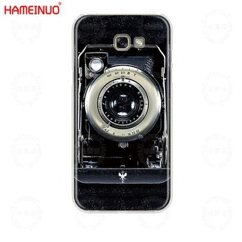 HAMEINUO Vintage Kaamera mobiiltelefoni juhul kate Samsung Galaxy A3 A310 A5 A510 A7 A8 A9 2016 2017 2018