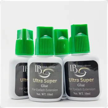 Tasuta Kohaletoimetamine Ultra Super Liimi 4 pudel Ripsmete pikendamine 2~3 sekundit kiire kuiv ripsmete liim Liim tugevus kuni 50days 10ml
