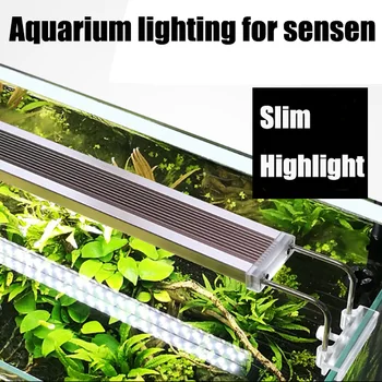 Sunsun ADE-seeria Slim LED Aquarium Light Valgustus taimed Kasvavad Valguse 220v/50hz vee taim valgustus