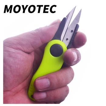 MOYOTEC Värvikas Fishline Käärid Fishline Lõikur Vahend Lihvimis-Nuga Ja Sõidab Sõlme Tööriista Portable Folding Käärid