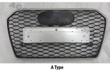 RS6 must kroom esistange hingamisteede mask hingamisteede outlet grillid udutule iluvõre eest A6 RS6 2016-2018