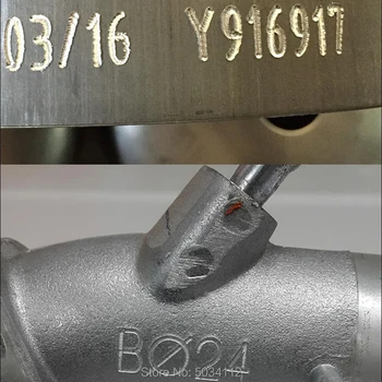 Dot Peen-Märgise Masin Toyota Alumiiniumist Šassii Number Metalli Cnc Graveerija
