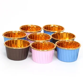 50/200pcs Muffin Cupcake Paber Tassi Kook Cupcake Vormid Liner Küpsetamine Muffin Box Cup Juhul Pool Salve Kook Hallituse Kaunistus Vahendid