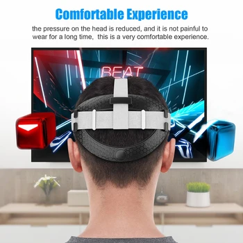 Eest Oculus Quest 2 Peapael Padi Eemaldatav Professionaalne VR Kõrvaklapid Pad TPÜ Survet leevendav Millega Raam