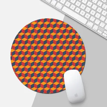 Lahe kunsti Geomeetria Large Mouse pad PC Arvuti matt Tabel Kaitsta Mäng Office Koo Ring Mouse pad Matt XL libise Padi Sülearvuti
