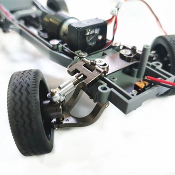 D12 Ülemine Väiksem Kiik Arm Rooli Cup Vait Hex Adapter Tarvikute Komplekt WPL-D12 RC Auto Uuendamine Osad