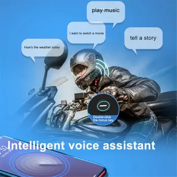 A10 5.0 Bluetooth Kiivri Peakomplekti IP67, Veekindel LED Mootorratta Jalgrattasõit Traadita Kõrvaklappide Helistab Muusika Kõrvaklapid