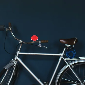 Bike Sarv Intelligentne Veekindel Elektripliit, Bike Trompet ilma Aku (Sinine)