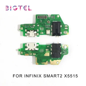 5 Tk/Palju Originaal Jaoks Infinix Smart 2 X5515 Laadimine USB-Liidesesse Juhatuse Osad Flex Kaabel Mikrofon Mic