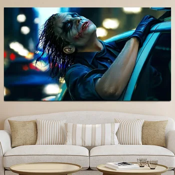 Kaasaegne Joker Filmi Plakat Lõuendile Maali Hogar Moderno Quadro Plakatid ja Print Seina Art Pilt Cuadros Kodu Kaunistamiseks