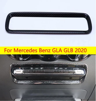 ABS Plastikust kliimaseade Lüliti Kate Sisekujundus Kleebise Jaoks Mercedes Benz GLA GLB 2020. aasta Auto Tarvikud