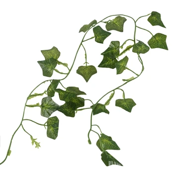 2M 6.6 Jalad Kunstlik Ivy Võltsitud Okaste või Lehtede Lilled Taimede Vanik Aia Kaunistamiseks 2M (Sweet potato leaf)