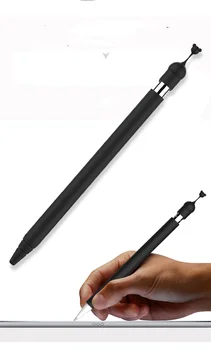 Penaali Apple pliiats põlvkonna silikoon cartoon tarvikud Apple iPad stylus anti-sügisel cartoon pen varrukas