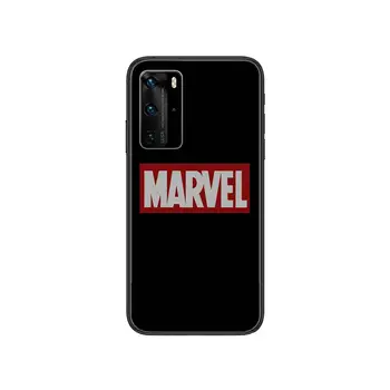 Marvel Comics Selge Telefoni Puhul Huawei Honor 20 10 9 8 A 7 5T X Pro Lite 5G Must Etui Coque Hoesjes Koomiline Fash