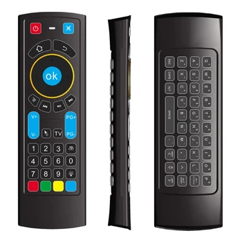 Õhu Hiirt, Android TV Box KM3 Juhtmeta Klaviatuur 2.4 G Smart TV Remote Support IPTV-Mini PC HTPC PCTV