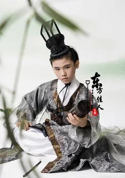Qin Xue Uus Kujundus Väike Poiss Teadlased Fotograafia Kostüüm Laste Päev