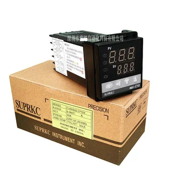RKC temperature controller, REX-C10 kolme-kohaline ekraan REX-C10FK02-M * * * * ET termostaat kollane relee