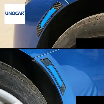 Auto stiili Subaru Forest / XV / Outblack Ratta kulmu peegeldav hoiatus kleebis ratta kulmu kokkupõrke-riba reflecti