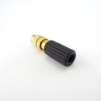 5TK 6.0 mm Kruvi Micro Tilguti Niisutamine Misting Messing Otsik Pihusti Pistik Sprinkler-Aia Kastmiseks Drippers Niisutamiseks