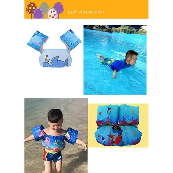 Uus Loik Jumper Baby Kids Käe Ringi Life Vest Hõljub Vaht Ohutuse Elu Jope Varrukad Armlets Ujuda Ringi Toru Ujumine Rõngad