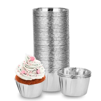 50TK/Pack 3Colors Muffin Cupcake Liner Kook Kiletajad Küpsetamine Tassi Plaadi Puhul Kook Paberi Cups Saia Vahendid Isiku Tarvikud