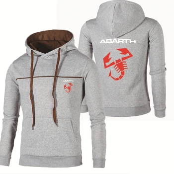 Kevad-Sügis Uus Meeste Hupparit Abarth Auto Logo Print Dressipluus Mood Meeste Topp Kvaliteediga harajuku Puuvill Casual Meeste pullove
