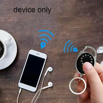 1tk Mini Anti-kadunud Häire Rahakott Keyfinder Smart Tag Pet Märgistusgaasi Bluetooth Sildi Lokaator Koer Lapse Finder Võtmehoidja GPS Võti Trac X6K0