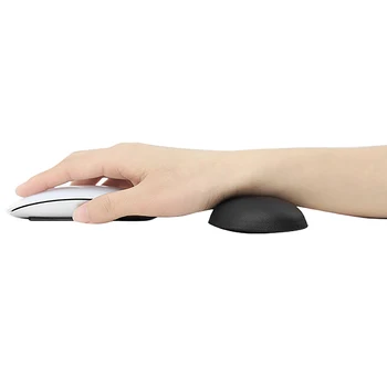 Office-Kodu Käepaela Mouse Pad Creative High-Grade Nahk Käsi Toetus Pad Kolmemõõtmeline Silikoon Käekellad Ja Padi