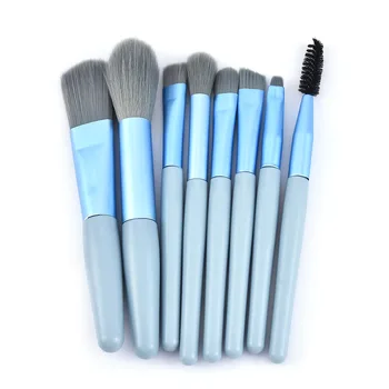 8 Tk/pakk Põsepuna, Lauvärv Kulmude Blending Brush Set Tools Professional Pastell Värvi Sihtasutus Pulber Meik Pintslid