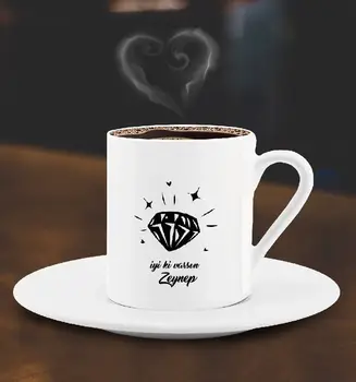 Isikliku Diamond Disain Kohvi tass-B6