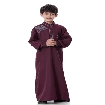 Eid Poiss, Lapsed Abaya Dubai Seal Kaftan Omaan Ja Araabia-Katar Moslemi Lapsed Rüü Kauhtana Ramadan Ropa Musulmana Hombre Islami Riided