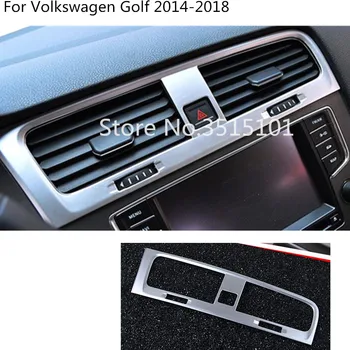 Auto garneering sisemine trim lähis kliimaseade lüliti, Pistikupesa Vent paneel Volkswagen VW Golf7 Golf 7 2016 2017 2018