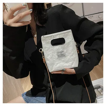 Fashion Käekott Jaapani Stiilis PU Lühendatud Käepidemed Naiste Shopper Kott Risti keha Messenger Bag Armas Naine Mobiiltelefoni Kott