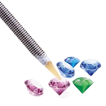 1tk Vaha Pen Valida Teemant Kinni Vahend Küünte Lihtsalt pealevõtmine Rhinestone Korjaja, Maniküür Dotting Vahendid