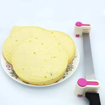 DIY Kook Leib Lõikur Leveler Slicer Set Lõikamine Fixator Vahendid Kook Dekoreerimiseks Vahendid Köök Terviseks Lõika 5 Kihti Uus