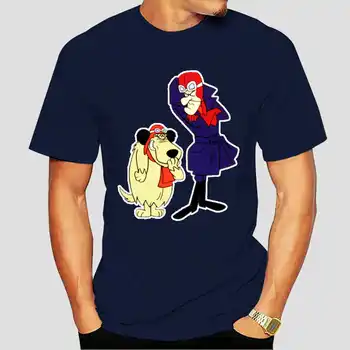 Usa Tshirt Hull Võistlused Dick Raukkamainen ja Muttley Koer Naljakas Retro Cartoon Uus Mens Tshirt Cartoon t-Särk Meestele, Unisex Uus Tshirt