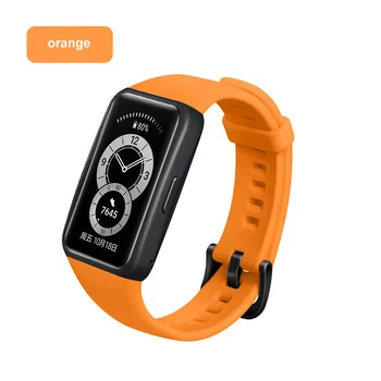 Näiteks Huawei Band 6 Sport Silikoon Watchband Smart Watch Käepaela Asendus Huawei Band 6 Rihm Käevõru Bänd