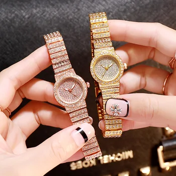 2020. aasta Mood naiste vaata teemant kuld vaadata daamid top luksus brändi daamid Vabaaja Naiste Käevõru Kellad relogio feminino