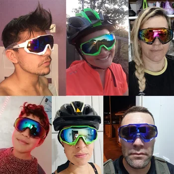 3-Objektiiv Polariseeritud Jalgrattasõit Prillid Mees Brändi Polariseeritud Päikeseprillid Naistele 2021 Jalgrattaga Jalgratta Tarvikute Päikeseprillid Meestele