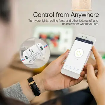 Tuya 16A Wifi Smart Switch APP puldiga Ajastus Kodu Valguse Traadita Seina Lülitid Toetab Alexa Google ' i Kodu hääljuhtimine