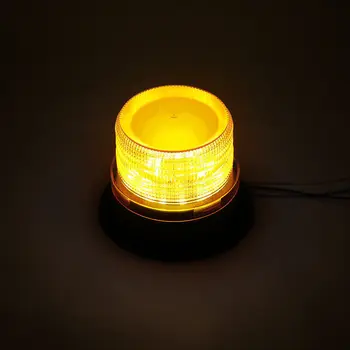 Auto pöörlev liikluse ohutus hoiatus tuli kooli tuli puksiir auto LED kollane ring lae kasti flash valgus