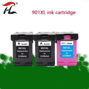 3PK 901XL Ühilduv Ink Cartridge jaoks HP901 HP 901 Officejet 4500 J4500 J4540 J4550 J4580 J4640 J4680 printer