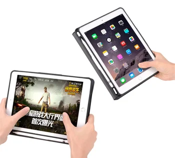 Bluetooth Keyboard Case For iPad 2018 9.7 W Pliiatsi Hoidja Ultra Slim Seista Nahast TPÜ Cover For iPad 2017 Õhu 1/2 Klaviatuur klavye