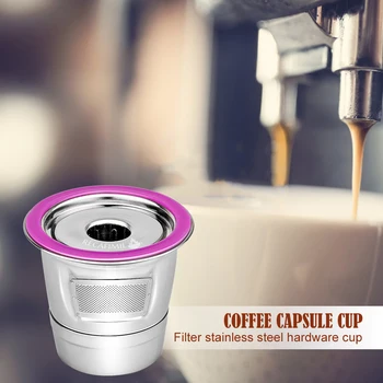 Roostevabast Terasest Kohvi Kapsel Cup Korduvkasutatavad K Cup Keurig 2.0/1.0 Mini Plus Kohvi Filter Tarvikud
