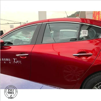 KOUVI 4tk ABS Kroomitud ukselingi Kate Protector ühise Põllumajanduspoliitika Vormimise Auto Tarvikud 2020 Mazda 3
